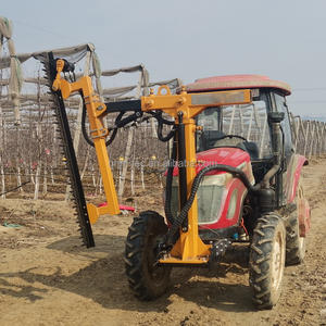 Tractor de horticultura de manzana, pera, cereza, stonefruit, flail, 3 puntas montadas, recortador con remolque - Product Image 2