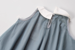 Robe de princesse mignonne à la mode pour enfants, jupe mignonne à col claudine pour filles, vente en gros d'été - Product Image 4