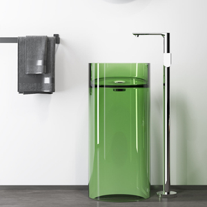 <span class=keywords><strong>Lavabo</strong></span> <span class=keywords><strong>da</strong></span> Terra Moderno di Alta Qualità in Resina Trasparente per Appartamenti - Product Image 6