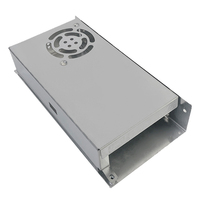 Composants de fabrication de boîtiers en tôle sur mesure en fer/acier inoxydable/aluminium, découpe laser, pliage, précision 0,1 mm