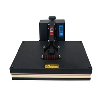 Nouvelle presse à sublimation manuelle à plat 40x60cm pour transfert thermique, idéale pour l'impression sur maillots, taies d'oreiller et t-shirts, 1800W, 110/220V, garantie 1 an