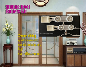 Di chuyển cửa phần cứng hiện đại Heavy Duty cửa trượt cơ chế bánh xe và con lăn được thiết kế cho hiệu quả cửa trượt Hệ thống theo dõi - Product Image 4