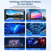 Yüksek Parlaklıklı Dış Mekan LED Billboard Sabit LED Video Duvar Ekranı Ticari Reklamcılık İçin