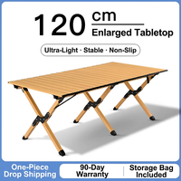 Table pliante en aluminium pour le camping