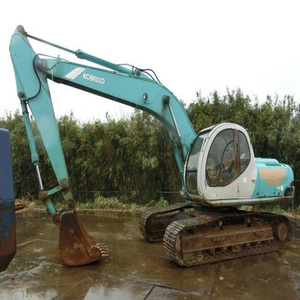 Excavadora de cadenas Kobelco SK 200-2 usada de alta calidad, 20 toneladas de peso operativo, modelo 2020, incluye motor, bomba de engranajes y cojinetes. - Product Image 2