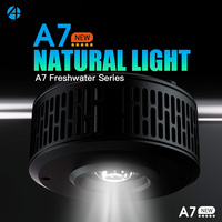 AIPAI A7P Lampe d'aquarium d'eau douce haute performance APP contrôle intelligent avec lumières d'aquarium à LED à spectre complet