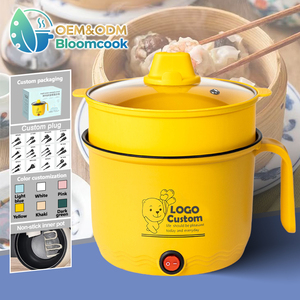 Olla Eléctrica Multiusos Bloomcook OEM 2025, Calentamiento Rápido, Antiadherente, Mini Olla Portátil - Product Image 6