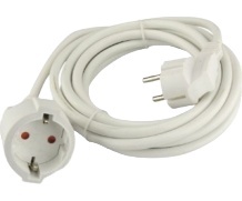 HAOYONG Venta caliente tipo UE Cable <span class=keywords><strong>de</strong></span> extensión <span class=keywords><strong>de</strong></span> alimentación 5M-50m - Product Image 2