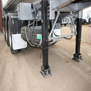 Changchi รถดัมพ์ท้ายรถเทรลเลอร์แบบสามเพลาความจุ36ton รถดัมพ์อลูมิเนียมด้านหลังรถดัมพ์กึ่งพ่วงพร้อมรางเมล็ดพืช - Product Image 5