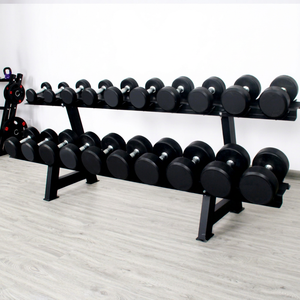 Soporte para Almacenamiento de Mancuernas, Resistente, de Acero, Antideslizante, Organizador para Gimnasio en Casa o Estudio de Fitness - Product Image 1