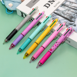 Nuova <span class=keywords><strong>Penna</strong></span> Creativa Multicolore Cancellabile per Studenti, <span class=keywords><strong>Penna</strong></span> Gel Multifunzionale a 4 Colori Cancellabile per Disegno Bambini - Product Image 1