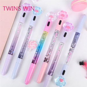 Wholesale Cheap angepasst schule und büro schriftlich schreibwaren Colorful multifunktions kunststoff gel stift glitter tinte stifte 1982 - Product Image 4