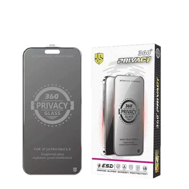 Wholesale 360 Degree Privacy  9H Hardness Phone Anti Spy Tempered Glass Screen Protector for iPhone 11 14 15 Pro Max 16 Plus