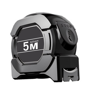 Cinta Métrica <span class=keywords><strong>de</strong></span> Acero <span class=keywords><strong>Fluorescente</strong></span> Negra y Dorada <span class=keywords><strong>de</strong></span> 5m, Cinta Métrica Reforzada <span class=keywords><strong>de</strong></span> 10m <span class=keywords><strong>de</strong></span> Acero Inoxidable <span class=keywords><strong>de</strong></span> Alta Precisión Resistente al Desgaste - Product Image 1