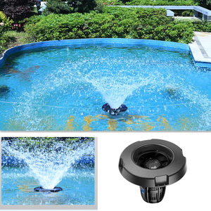 Bomba de Agua Sumergible Flotante con Oxígeno Serie <span class=keywords><strong>COP</strong></span> para Estanques de Peces Koi de Jardín, Fuente Flotante Automática - Product Image 2