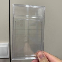 Présentoir en plastique pour cartes de collection personnalisées, certifiées PSAA, scellées par ultrasons, pour timbres-poste et cartes TCG/sportives