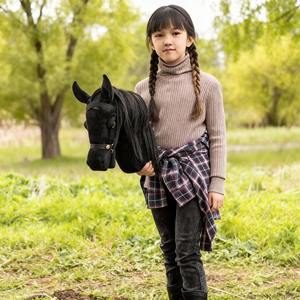 DR Juguetes de Peluche Personalizados: Cabeza de Caballo de Juguete con Palo, Accesorios - Product Image 6