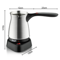 RAF nouvelle bouilloire électrique à long manche chaudière à café électrique cafetière turque Machine automatique sèche cafetière électrique