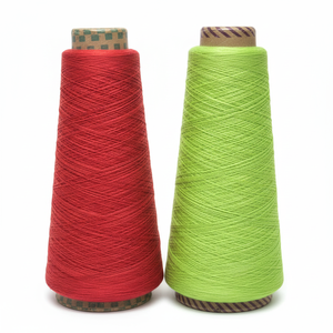 Fil de coton REWATEX NE 80/2 100% peigné, gazé, mercerisé, teint, écologique, style fantaisie, fil ouvert/OE, pour tricot à la main et couture - Product Image 2