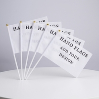 Bâches publicitaires extérieures toutes tailles à bon prix 30*45cm 1*1.5 pieds, drapeau de voiture personnalisé avec logo pour fenêtre et mât en plastique