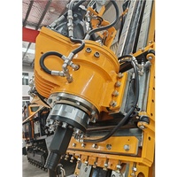 Foreuse à câble diamantée portative sur chenilles, avec moteur diesel Cummins 4BT, pompe hydraulique, moteur à piston, boîte de vitesses et roulement, portée max. 100m