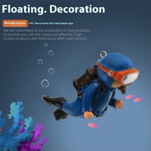 2025 nuovo acquario decorazione galleggiante Runpin Rpyx-0034 subacqueo paesaggio creativo piccolo acquario acquario ornamento decorativo - Product Image 3