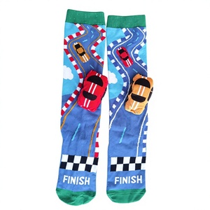 Chaussettes douillettes pour femmes et filles, chaussettes pantoufles à motif <span class=keywords><strong>chat</strong></span>, chaussettes de sol fantaisie 3D, chaussettes épaisses et chaudes en tricot créatif - Product Image 4