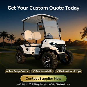 Carrito de Golf Todoterreno Comercial de 2 Plazas, Motor de CA de 60V 4KW, 30-50km/h, 90km de Autonomía, Buggy Turístico para Villas y Resorts de Lujo [Compacto De - Product Image 6