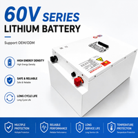 Batterie LiFePO4 60V/64V 65Ah en gros RUNHANG RH-6065 avec BMS intelligent Bluetooth, boîtier en acier robuste, 4000+ cycles, CE UN38.3