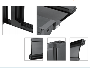Moustiquaire de fenêtre à enroulement invisible pour hôtel moderne, <span class=keywords><strong>anti</strong></span>-moustiques, pare-soleil, amovible, facile à nettoyer, peu encombrante, en maille, utilisable - Product Image 5