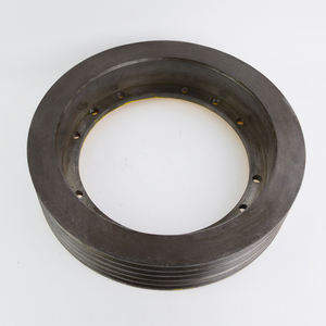 होटल के उपयोग के लिए लिफ्ट ट्रैक्शन व्हील डिफ्लेक्टर शीव स्टील सामग्री - Product Image 3