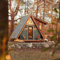 Maisons Tiny Modernes, Petite Cabane, Kit Préfabriqué, Luxe, Forme Triangulaire, Maison à Cadre en A