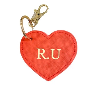 Porte-clés en forme de cœur gravés au laser, porte-clés en cuir PU, pendentifs cadeaux, ornements pour sacs. - Product Image 5