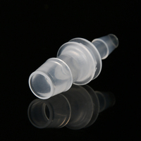 Raccord facile pièces de rechange de pompe PP connecteur de tuyau réducteur en Silicone sans fuite connecteur de tube de pompe péristaltique en plastique