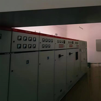 Armoire de distribution industrielle haute tension avec disjoncteur, interrupteur-sectionneur et relais, homologuée 10 kV/110 kV, 630, double protection isolante pour l'alimentation