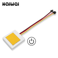 Interrupteur tactile intelligent à une seule touche DC12V 5A 60W pour miroir de salle de bain à LED