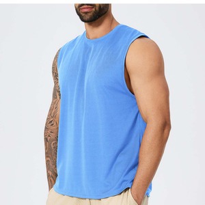 Débardeurs de sport pour hommes YIYI, style américain, col rond, sans manches, décontractés, respirants, séchage rapide, pour le printemps et l'été - Product Image 4