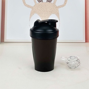 Bouteille de sport 500 ml à prix d'usine, sans BPA, pour fitness et gym, shaker classique, tasse shaker parfaite pour les protéines - Product Image 5