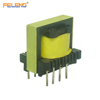 Transformateur haute fréquence FELENG EE22 à noyau de ferrite vertical, bobine à enroulement tap-wound, montage sur circuit imprimé pour adaptateur de puissance de milieu de gamme