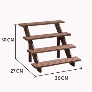 رفوف تخزين خشبية للعرض المنزلي بسعر الجملة الرخيص، مجموعة رفوف تخزين خشبية بـ <span class=keywords><strong>3</strong></span>/4/5 طبقات صديقة للبيئة - Product Image 6