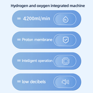 Générateurs d'hydrogène et d'oxygène à faible niveau sonore, vente chaude, H2 2800 ml + O2 1400 ml/min, prix d'usine, pour voiture, maison, extérieur - Product Image 3