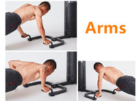 Machine de fitness commerciale à 4 stations, équipement de musculation multi-stations
