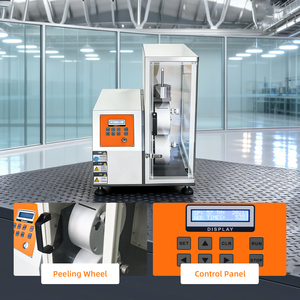 Klettverschluss-Haftfestigkeitsprüfgerät - Kompaktes Präzisionsgerät 5kg Belastung 136mm Rolle für Kleinserien-Bekleidungs-Ermüdungsprüfungen im Labor - Product Image 4