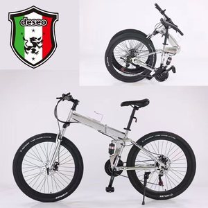 Bicicleta Plegable de Montaña de 26 Pulgadas con Cuadro de Aleación de Aluminio, Horquilla con Suspensión, Ligera y Plegable para Adultos - Product Image 5