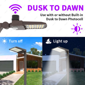 5 ans de garantie extérieure étanche IP65 stationnement 100w 140w 180w 250w 300w 400w lampe intelligente Led réverbère Luminaire pour jardin - Product Image 3
