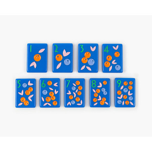 Fichas de Mahjong Americanas Modernas de Lujo, Plegables y Portátiles, Hechas a Medida, de Acrílico Azul Oscuro, para Entretenimiento - Product Image 2