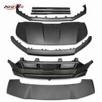 Kit carrosserie style Kuhl, capot pour Toyota Alphard Vellfire série 40, lèvre de pare-chocs avant, aileron arrière, calandre.