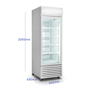 Vidrio puerta helado congelador vertical para <span class=keywords><strong>Haagen</strong></span>-Dazs - Product Image 2