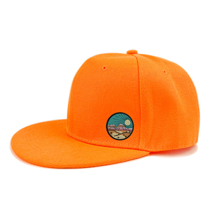 Nouveauté Casquettes Snapback pour Hommes Casquette en Denim Ajustable à Deux Tons avec Motifs Camouflage et Tropicaux - Product Image 3