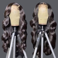 Perruque Lace Front Body Wave en Cheveux Humains Vierges Brésiliens Mink 13*4, Vente en Gros à Prix Abordable pour Femme Noire